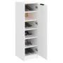 Schuhschrank aus weißem Sperrholz 30x35x100 cm von vidaXL, Schuhregale und Schuhorganisatoren - Ref: Foro24-811430, Preis: 75...