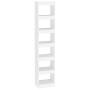 Weißes Regal/Raumteiler 40x30x198 cm von vidaXL, Bücherregale und Regale - Ref: Foro24-811637, Preis: 84,29 €, Rabatt: %