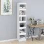 Estantería/divisor de espacios blanco 40x30x198 cm de vidaXL, Librerías y estanterías - Ref: Foro24-811637, Precio: 83,01 €, ...