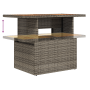 Conjunto de Sofá de Jardín de 9 Piezas con Cojines Gris Ratán Sintético Acacia | Foro24.es | Tu tienda online para hogar, jardín y más Foro24.es