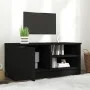 Schwarzer TV-Schrank aus Sperrholz, 80 x 35 x 36,5 cm von vidaXL, TV-Möbel - Ref: Foro24-811468, Preis: 55,72 €, Rabatt: %