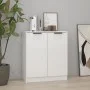 Glossy white plywood sideboard 60x30x70 cm by vidaXL, Sideboards - Ref: Foro24-811067, Price: 79,92 €, Discount: %