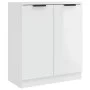 Glossy white plywood sideboard 60x30x70 cm by vidaXL, Sideboards - Ref: Foro24-811067, Price: 79,92 €, Discount: %