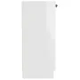 Glossy white plywood sideboard 60x30x70 cm by vidaXL, Sideboards - Ref: Foro24-811067, Price: 79,92 €, Discount: %