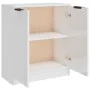 Glossy white plywood sideboard 60x30x70 cm by vidaXL, Sideboards - Ref: Foro24-811067, Price: 79,92 €, Discount: %