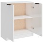 Hochglanzweißes Sperrholz-Sideboard 60x30x70 cm von vidaXL, Sideboards - Ref: Foro24-811067, Preis: 83,02 €, Rabatt: %