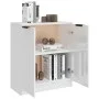 Glossy white plywood sideboard 60x30x70 cm by vidaXL, Sideboards - Ref: Foro24-811067, Price: 79,92 €, Discount: %