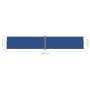Blaue einziehbare Seitenmarkise 180x1000 cm von vidaXL, Sonnenschirme - Ref: Foro24-318040, Preis: 113,43 €, Rabatt: %