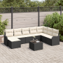 Juego de Sofá de Jardín de 8 Piezas con Cojines Ratán Poliratan Marrón by , Outdoor sofas - Ref: Foro24-3354496, Price: 545,7...