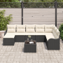 Juego de Sofá de Jardín de 8 Piezas con Cojines Ratán Poliratan Marrón by , Outdoor sofas - Ref: Foro24-3354496, Price: 545,7...