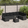 Juego de Sofá de Jardín de 9 Piezas con Cojines Beige Polirratán von , Outdoor-Sofas - Ref: Foro24-3354502, Preis: 563,76 €, ...