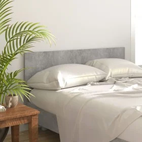 Bettkopfteil aus grauem Sperrholz, 160 x 1,5 x 80 cm von vidaXL, Kopf- und Fußteile - Ref: Foro24-811038, Preis: 60,26 €, Rab...