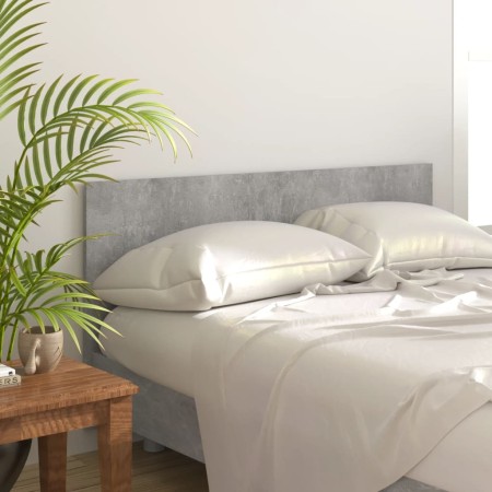 Bettkopfteil aus grauem Sperrholz, 160 x 1,5 x 80 cm von vidaXL, Kopf- und Fußteile - Ref: Foro24-811038, Preis: 61,25 €, Rab...
