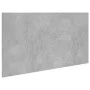 Gray plywood bed headboard 160x1.5x80 cm by vidaXL, Headboards and footboards - Ref: Foro24-811038, Price: 60,16 €, Discount: %