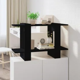 Black shelving/space divider 80x30x51 cm by vidaXL, Bookcases and shelves - Ref: Foro24-811593, Price: 26,05 €, Discount: %