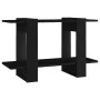Black shelving/space divider 80x30x51 cm by vidaXL, Bookcases and shelves - Ref: Foro24-811593, Price: 29,22 €, Discount: %