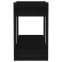 Schwarzes Regal/Raumteiler 80x30x51 cm von vidaXL, Bücherregale und Regale - Ref: Foro24-811593, Preis: 26,05 €, Rabatt: %