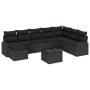 Juego de Sofás de Jardín de 9 piezas con cojines Beige Poliratán von , Outdoor-Sofas - Ref: Foro24-3354842, Preis: 572,46 €, ...