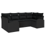 Juego de Sofás de Jardín de 6 Piezas con Cojines Ratán Negros by , Outdoor sofas - Ref: Foro24-3354852, Price: 459,41 €, Disc...