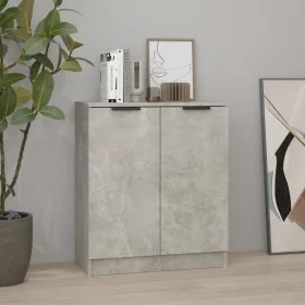 Concrete gray plywood sideboard 60x30x70 cm by vidaXL, Sideboards - Ref: Foro24-811065, Price: 63,42 €, Discount: %