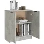 Concrete gray plywood sideboard 60x30x70 cm by vidaXL, Sideboards - Ref: Foro24-811065, Price: 63,42 €, Discount: %