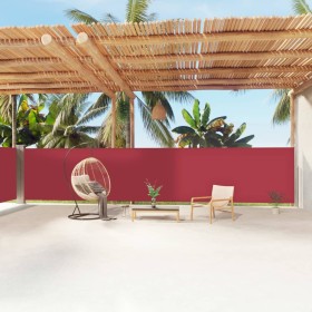 Rote einziehbare Seitenmarkise 160x1200 cm von vidaXL, Sonnenschirme - Ref: Foro24-318071, Preis: 97,45 €, Rabatt: %