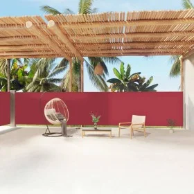 Toldo lateral retráctil rojo 160x1200 cm de vidaXL, Sombrillas - Ref: Foro24-318071, Precio: 96,44 €, Descuento: %