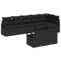 Juego de Sofás de Jardín de 8 Piezas con Cojines Ratán Polímero Negro von , Outdoor-Sofas - Ref: Foro24-3355102, Preis: 578,8...