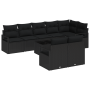 Juego de Sofá de Jardín de 9 Piezas con Cojines Beige de Ratán Poliéster by , Outdoor sofas - Ref: Foro24-3355112, Price: 627...