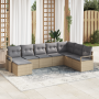 Juego de Sofá de Jardín de 8 Piezas con Cojines en Ratán Poliéileno Beige von , Outdoor-Sofas - Ref: Foro24-3355169, Preis: 5...