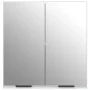 Armario de baño con espejo blanco 64x20x67 cm de vidaXL, Tocadores de baño - Ref: Foro24-811313, Precio: 69,51 €, Descuento: %