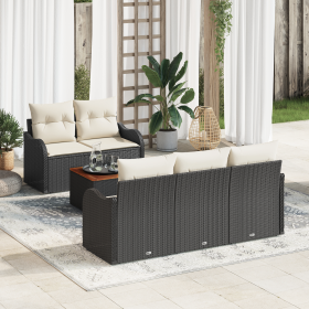 Comprar Juego de Sofá de Jardín de 6 Piezas con