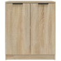 Aparador de madera contrachapada roble Sonoma 60x30x70 cm de vidaXL, Aparadores - Ref: Foro24-811064, Precio: 65,56 €, Descue...