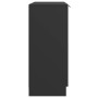 Schwarzes Sperrholz-Sideboard 60x30x70 cm von vidaXL, Sideboards - Ref: Foro24-811080, Preis: 91,58 €, Rabatt: %