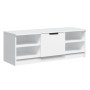 Weißer TV-Schrank aus Sperrholz, 102 x 35,5 x 36,5 cm von vidaXL, TV-Möbel - Ref: Foro24-811367, Preis: 63,69 €, Rabatt: %