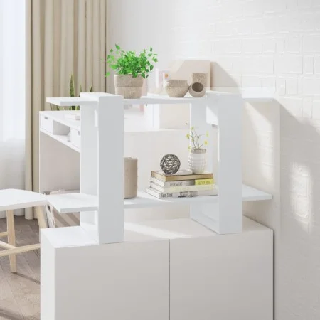 Weißes Regal/Raumteiler 80x30x51 cm von vidaXL, Bücherregale und Regale - Ref: Foro24-811592, Preis: 26,05 €, Rabatt: %