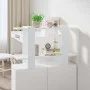 Weißes Regal/Raumteiler 80x30x51 cm von vidaXL, Bücherregale und Regale - Ref: Foro24-811592, Preis: 26,05 €, Rabatt: %
