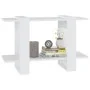 Weißes Regal/Raumteiler 80x30x51 cm von vidaXL, Bücherregale und Regale - Ref: Foro24-811592, Preis: 26,05 €, Rabatt: %