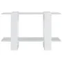 Estantería/divisor de espacios blanco 80x30x51 cm de vidaXL, Librerías y estanterías - Ref: Foro24-811592, Precio: 26,05 €, D...