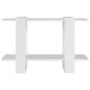 White shelving/space divider 80x30x51 cm by vidaXL, Bookcases and shelves - Ref: Foro24-811592, Price: 26,22 €, Discount: %