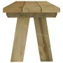 Banco de jardín madera maciza de pino impregnada 110 cm de vidaXL, Bancos de jardín - Ref: Foro24-318173, Precio: 52,79 €, De...
