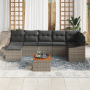 Juego de Sofás de Jardín de 8 Piezas con Cojines Gris de Poliratán von , Outdoor-Sofas - Ref: Foro24-3356529, Preis: 522,02 €...