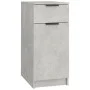 Gray plywood desk cabinet 33.5x50x75 cm by vidaXL, Lockers and storage cabinets - Ref: Foro24-811506, Price: 58,08 €, Discoun...
