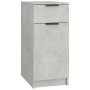 Schreibtischschrank aus grauem Sperrholz, 33,5 x 50 x 75 cm von vidaXL, Schließfächer und Lagerschränke - Ref: Foro24-811506,...