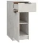 Gray plywood desk cabinet 33.5x50x75 cm by vidaXL, Lockers and storage cabinets - Ref: Foro24-811506, Price: 58,08 €, Discoun...