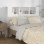 Glänzend weißes Kopfteilmöbel 140x18,5x104,5 cm von vidaXL, Kopf- und Fußteile - Ref: Foro24-811931, Preis: 68,27 €, Rabatt: %