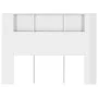 Glänzend weißes Kopfteilmöbel 140x18,5x104,5 cm von vidaXL, Kopf- und Fußteile - Ref: Foro24-811931, Preis: 68,27 €, Rabatt: %