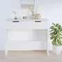 Weißer Konsolentisch aus Sperrholz, 90 x 36 x 75 cm von vidaXL, Seitentische - Ref: Foro24-811331, Preis: 62,88 €, Rabatt: %
