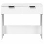 Weißer Konsolentisch aus Sperrholz, 90 x 36 x 75 cm von vidaXL, Seitentische - Ref: Foro24-811331, Preis: 62,88 €, Rabatt: %