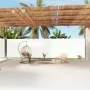 Cream retractable side awning 200x1200 cm by vidaXL, Umbrellas - Ref: Foro24-318079, Price: 133,17 €, Discount: %